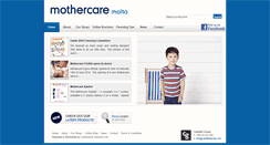 Desktop Screenshot of mothercare.com.mt